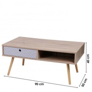Table Basse Style Scandinave Fjord Meuble