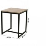 Table D’appoint Loft Style industriel