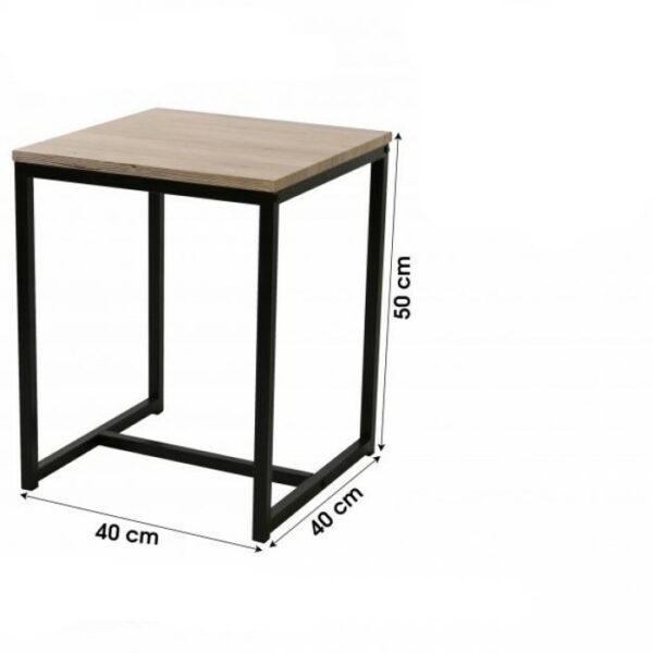 Table D’appoint Loft Style industriel