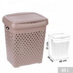 Coffre à linge 50 litres ajouré