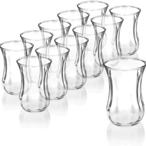Verre à Thé Marocain 10,5 cl Verres à Thé Turque 8,5 x 5,5 cm