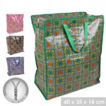 Sacs Shopping Multi-Usages Cabas de Marché 4 Couleurs Assorties Décoré MAYA