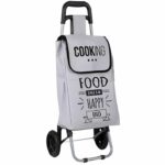 Chariot de Course Poussette de Marché 2 Roues 21 Litres hapygood pas cher