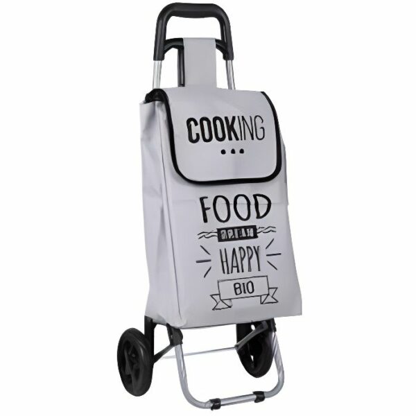 Chariot de Course Poussette de Marché 2 Roues 21 Litres hapygood pas cher