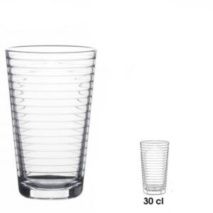 Verre à Eau LONDON Epais 30 cl Gobelet à Jus Soda Hapygood pas cher