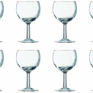 Verre à Vin Ballon à Pied 25 cl (lot de 12 ) Coupe Bistrot Restauration Transparent Hapygood pas cher