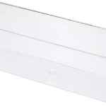 Casier de Rangement Empilable Pour Réfrigérateur ( lot de 2 ) Box Frigo Panier Plastique Transparente - 37 x 11 x 10 cm hapygood