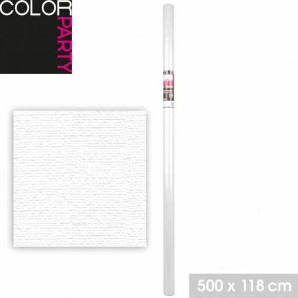 Nappe Jetable Biodégradable en Papier Gaufré Blanc Rouleau 5 Mètres de long x 1,20 mètre hapygood pas cher