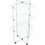 Séchoir Tour 3 Niveaux SOLIDE à Renforts 30 M