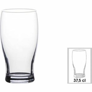 Verre à Bière Transparent 37.5 cl Chope pour Bières Artisanales hapygood à petit prix